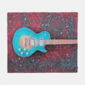 Couverture Polaire Meilleur guitariste (Devant (Horizontal))