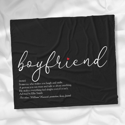 Couverture Polaire Meilleur Jamais Boyfriend Définition Script Amour