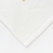 Couverture Polaire Meilleur Jour De Calligraphie (Coin)