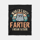 Couverture Polaire Meilleur Monde Plus Loin Je Veux Dire Père Meilleu (Devant)