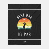 Couverture Polaire Meilleur Papa Par Personnalisation (Devant)