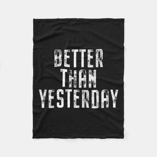 Couverture Polaire Meilleur que l'entraînement d'hier (Devant)