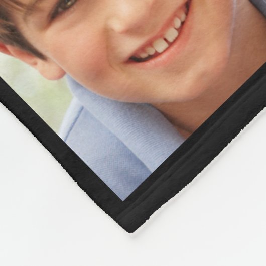 Couverture Polaire Meilleure Fête des pères de collage photo Stepdad  (Coin)