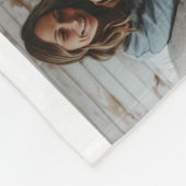 Couverture Polaire Meilleure maman de chien : photo de chien personna (Coin)