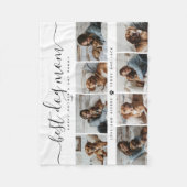 Couverture Polaire Meilleure maman de chien : photo de chien personna (Devant)