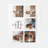 Couverture Polaire Meilleure typographie de maman Jamais Typographie  (Devant)