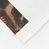 Couverture Polaire Meilleure typographie de maman Jamais Typographie  (Coin)