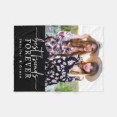 Couverture Polaire Meilleures Amies (Devant (Horizontal))