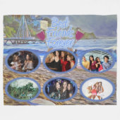 Couverture Polaire Meilleurs amis Forever Beach 786 (Devant (Horizontal))