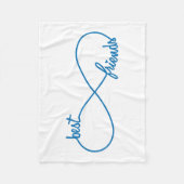 Couverture Polaire Meilleurs amis pour toujours (Devant)