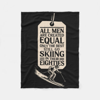 Couverture Polaire Meilleurs hommes font encore du ski dans leurs soi