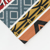 Couverture Polaire Mélange africain de motif (Coin)