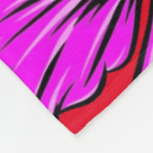 Couverture Polaire Mélange de fleurs tropicales Thunder_Cove (Coin)