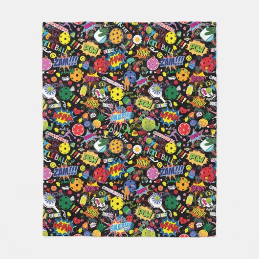 Couverture Polaire 😍 mélangé noir (Devant)