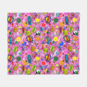 Couverture Polaire 😍 mélangé rose (Devant (Horizontal))