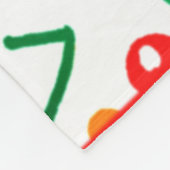 Couverture Polaire Mélanges de Motifs de fruits. Commandez dès mainte (Coin)