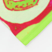 Couverture Polaire Mélanges étonnants de Motifs de fruits. Commandez  (Coin)