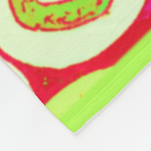 Couverture Polaire Mélanges étonnants de Motifs de fruits. Commandez (Coin)