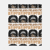 Couverture Polaire Melanin Bride Blanket (Devant)
