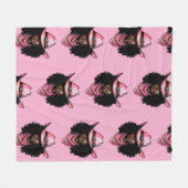 Couverture Polaire Melanin Rodeo Queen (Devant (Horizontal))