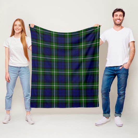Couverture Polaire Meldrum Forbes Plaid (En situation)