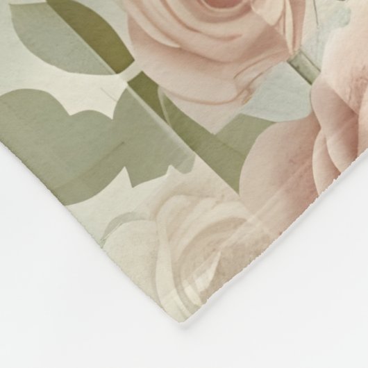 Couverture Polaire Mélodie vintage (Coin)