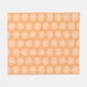 Couverture Polaire Melon Mandala (Devant (Horizontal))