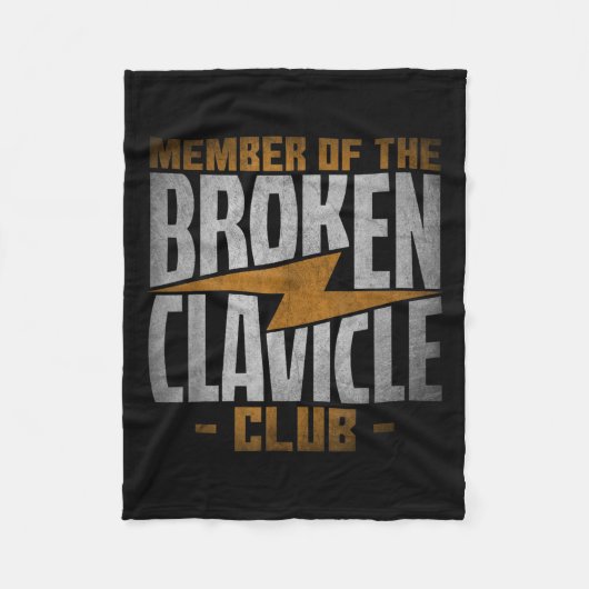 Couverture Polaire Member Of The Broken Clavicle Club - Recovery Quot (Devant)