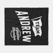 Couverture Polaire Membre de l'équipe Andrew Lifetime (Devant (Horizontal))