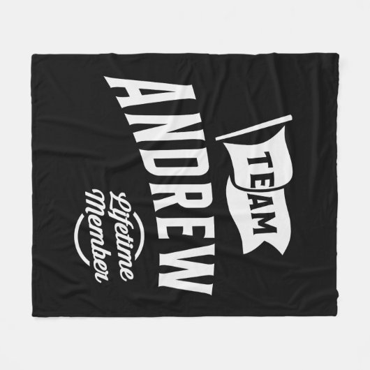 Couverture Polaire Membre de l'équipe Andrew Lifetime (Devant (Horizontal))