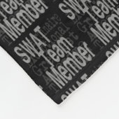 Couverture Polaire Membre de l'équipe SWAT Extraordinaire (Coin)