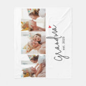 Couverture Polaire Mémé a établi le script élégant 3 photo (Devant)