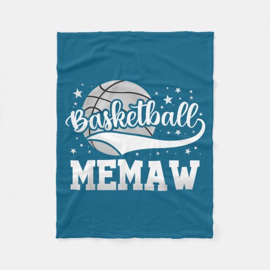 Couverture Polaire Mémé basket-ball  (Devant)