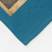 Couverture Polaire Mème de chat Sphynx fumeur minimal drôle (Coin)