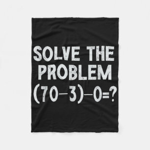 Couverture Polaire Mème drôle 67 Pemdas Prof de maths élémentaire Cer