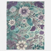 Couverture Polaire Même Les Hippies Obtiennent Le Blues Fleect Blanke (Devant)