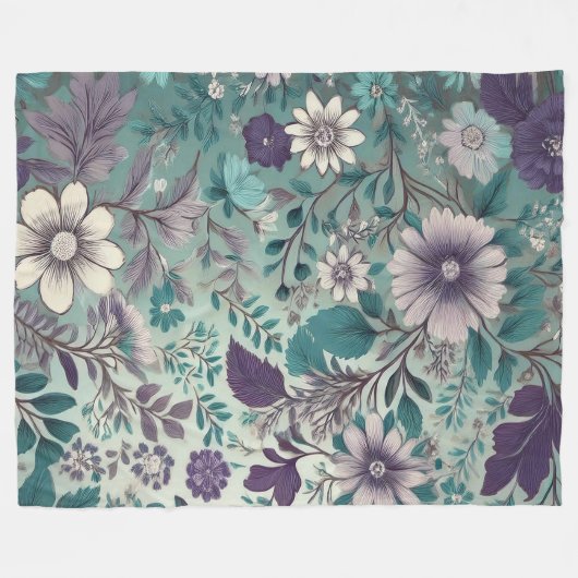 Couverture Polaire Même Les Hippies Obtiennent Le Blues Fleect Blanke (Devant (Horizontal))