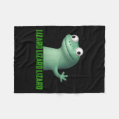 Couverture Polaire Mème Lizard Lizard Lizard Lizard Drôle T-s Graphiq (Devant (Horizontal))
