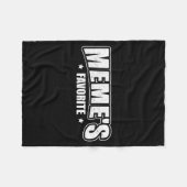 Couverture Polaire Meme's Favorite  (Devant (Horizontal))