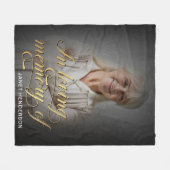 Couverture Polaire Mémoire d'amour de la calligraphie photo (Devant (Horizontal))