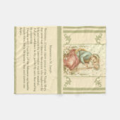 Couverture Polaire Memorare de St Joseph (Devant (Horizontal))