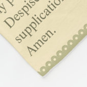 Couverture Polaire Memorare de St Joseph (Coin)