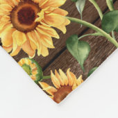 Couverture Polaire Memorial 18 Photos Hug From Heaven Sunflowers (Coin)