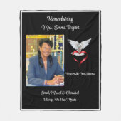 Couverture Polaire Mémorial adoré, disparu et chéri (Devant)