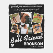 Couverture Polaire Mémorial pour animaux (Devant)