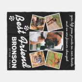 Couverture Polaire Mémorial pour animaux (Devant (Horizontal))