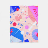 Couverture Polaire Memphis #82 Sangria (Devant)