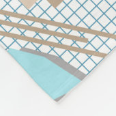 Couverture Polaire Memphis géométrique de l'école sans joint forme le (Coin)