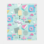 Couverture Polaire Memphis Sweet Candies (Devant)