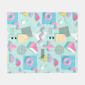 Couverture Polaire Memphis Sweet Candies (Devant (Horizontal))